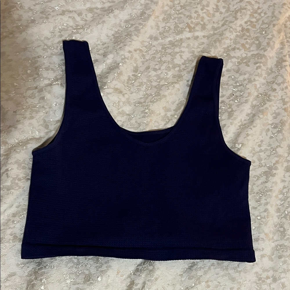 Aerie Deep Blue Women's Crop Top